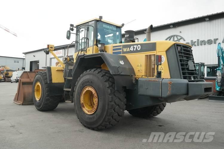 Komatsu WA 470-3 Gumikerekes homlokrakodók