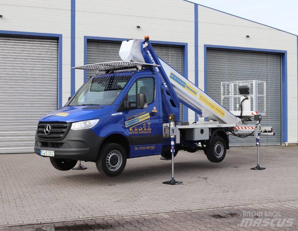 Multitel MTE 230 EX Teherautóra szerelt emelők és állványok