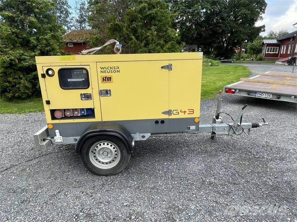 Wacker Neuson G43 Dízel áramfejlesztők
