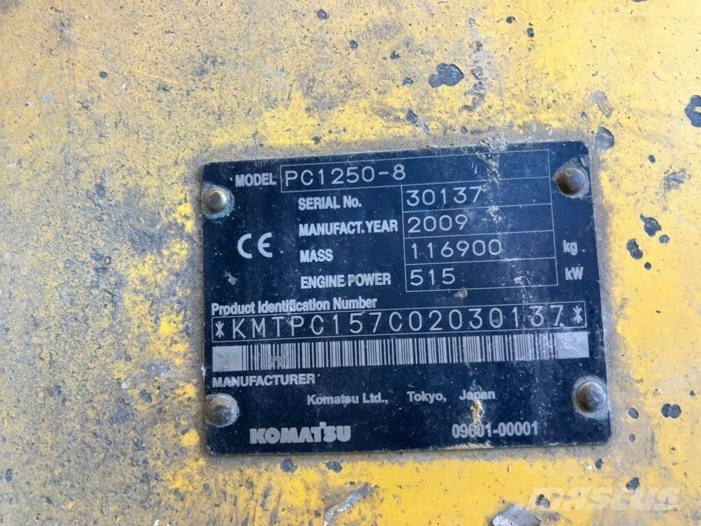 Komatsu PC1250-8 Lánctalpas kotrók