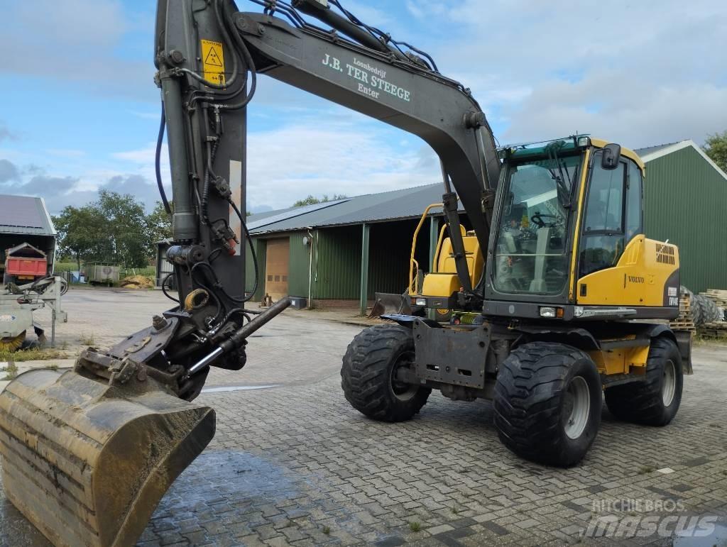 Volvo EW 140 C Gumikerekes kotrók
