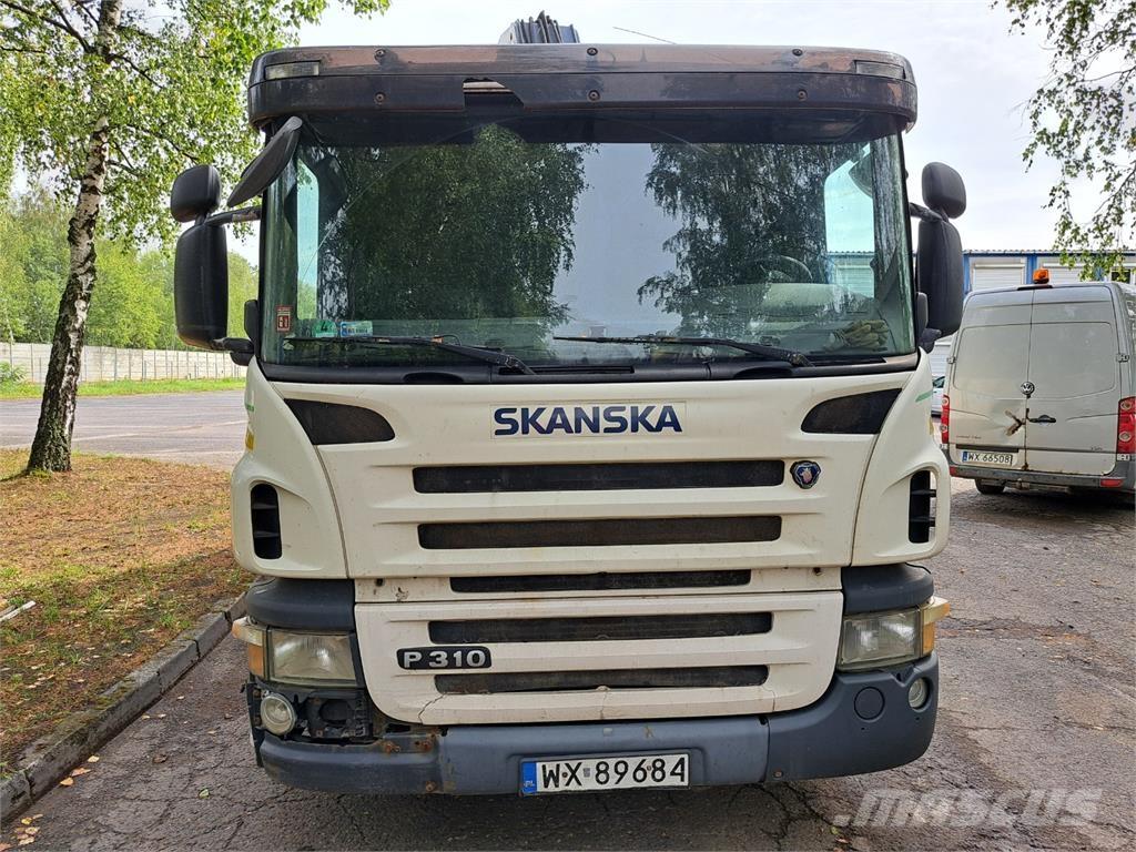 Scania P310 + HR Platós / Ponyvás teherautók