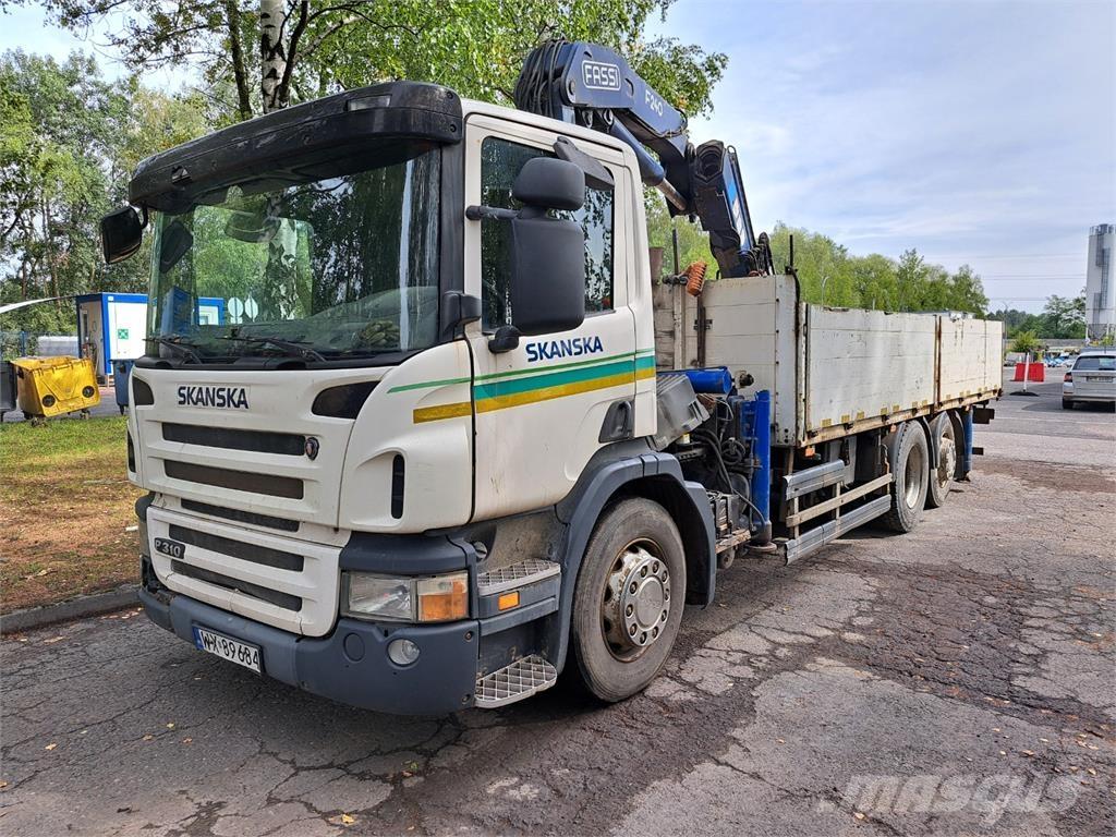 Scania P310 + HR Platós / Ponyvás teherautók
