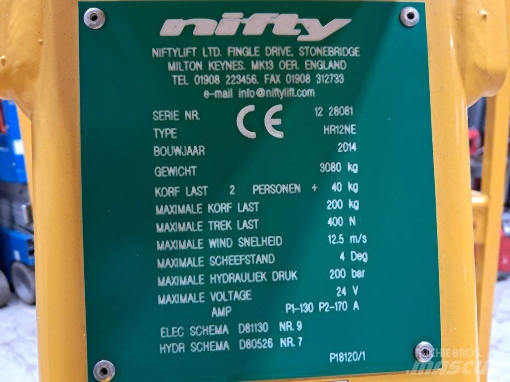 Niftylift HR12NE Karos emelők