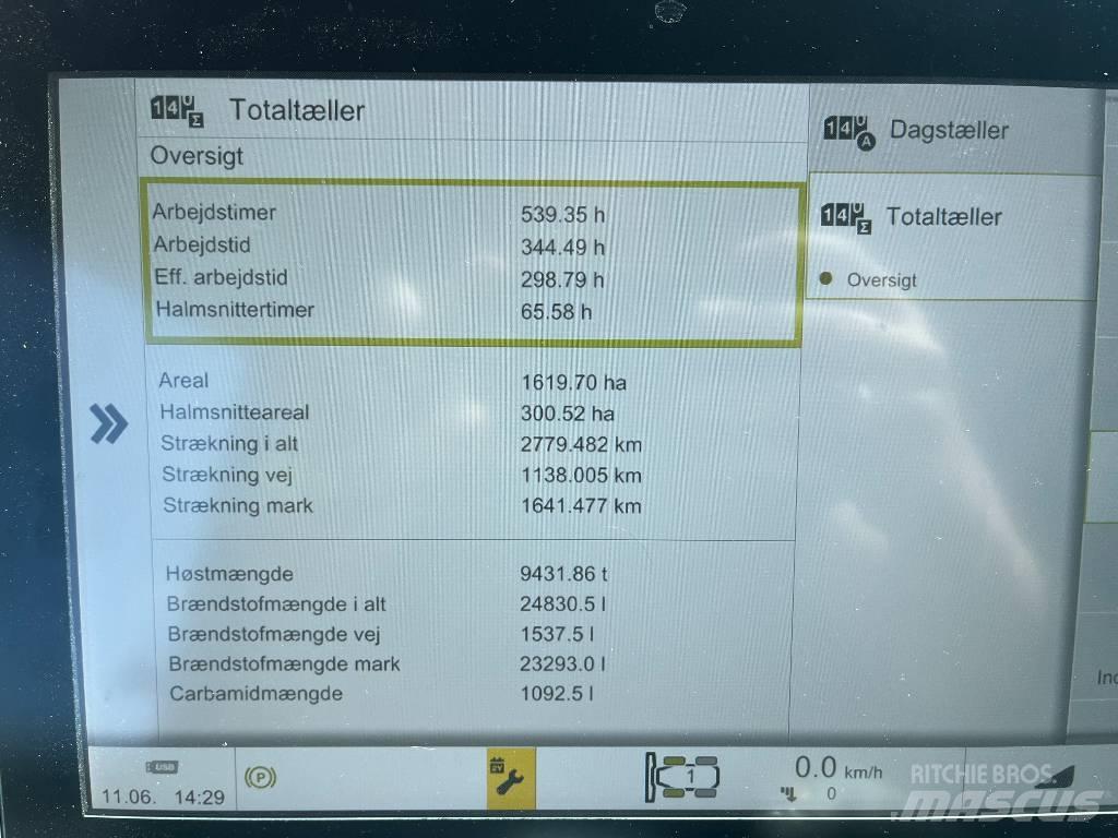 CLAAS Lexion 8800TT Kombájnok