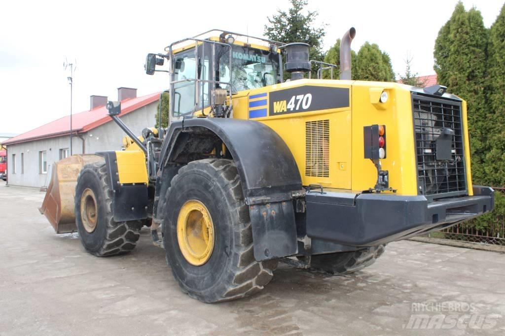 Komatsu WA 470-7 Gumikerekes homlokrakodók