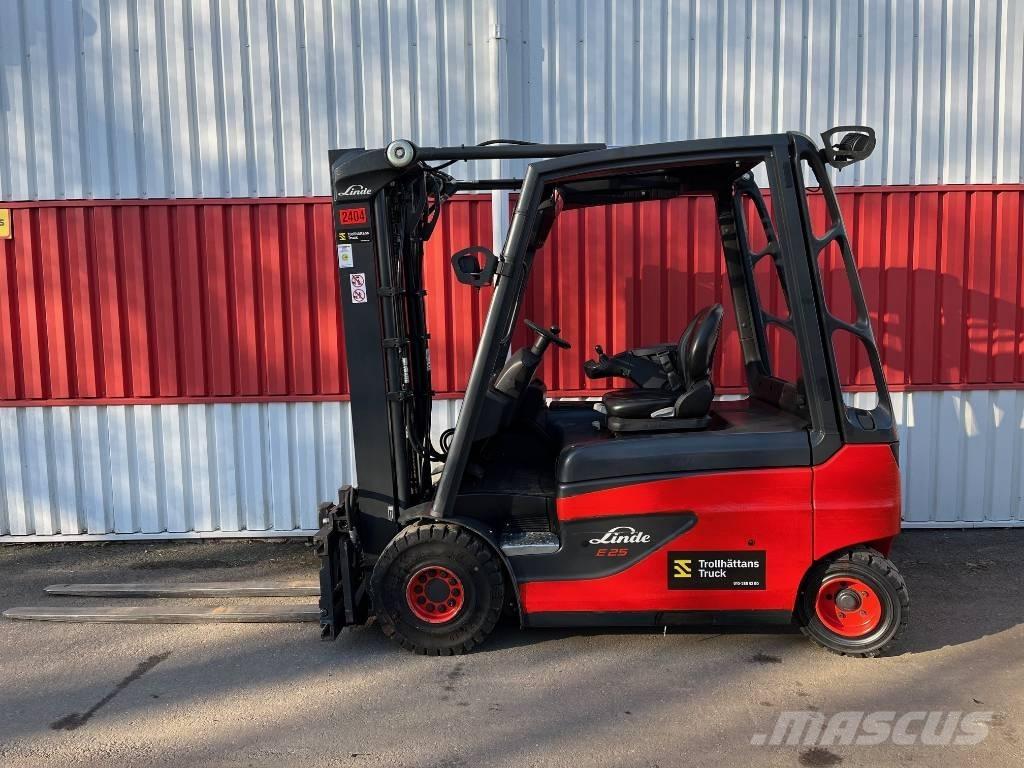 Linde E25L-02 Elektromos targoncák