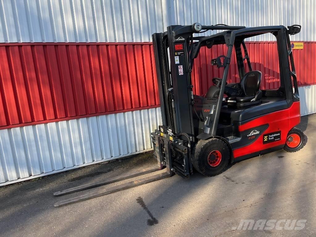 Linde E25L-02 Elektromos targoncák