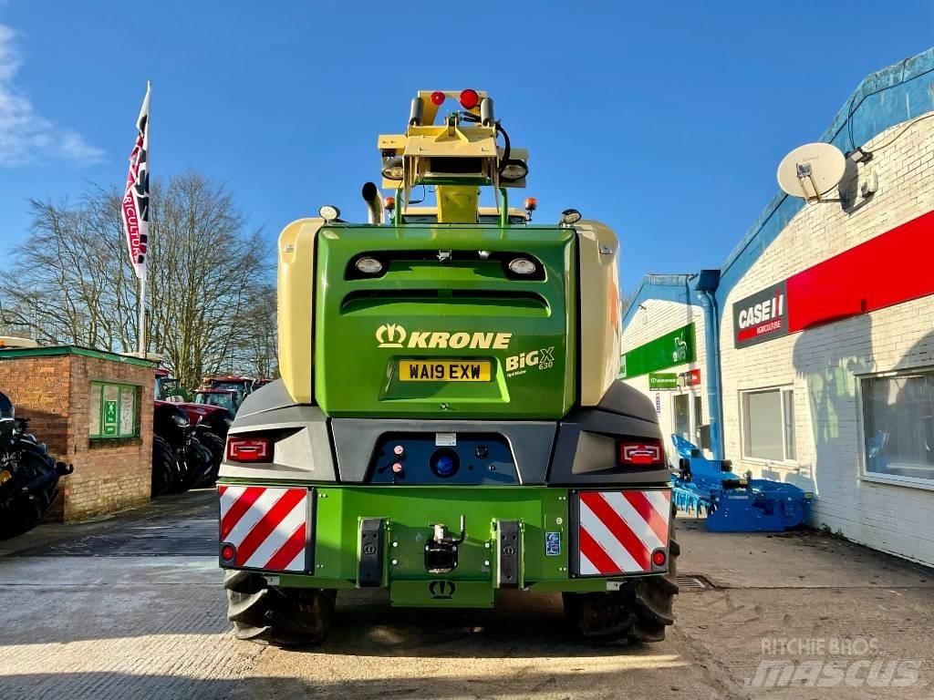 Krone Big X 630 Önjáró szecskázók