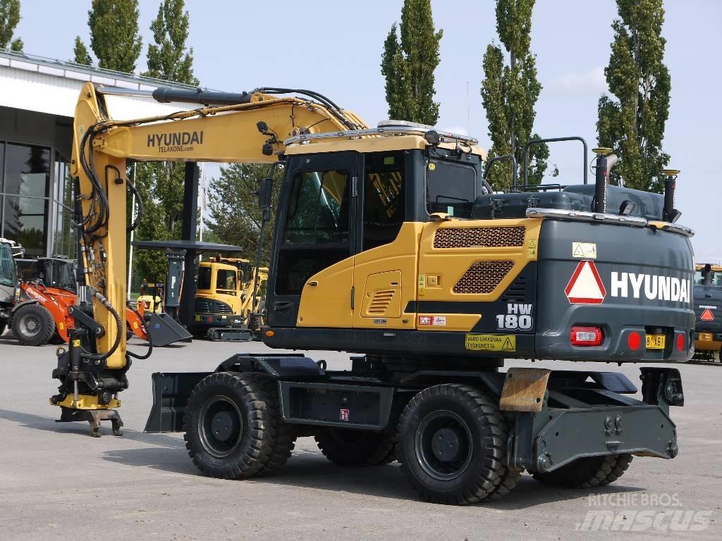 Hyundai HW 180 Gumikerekes kotrók
