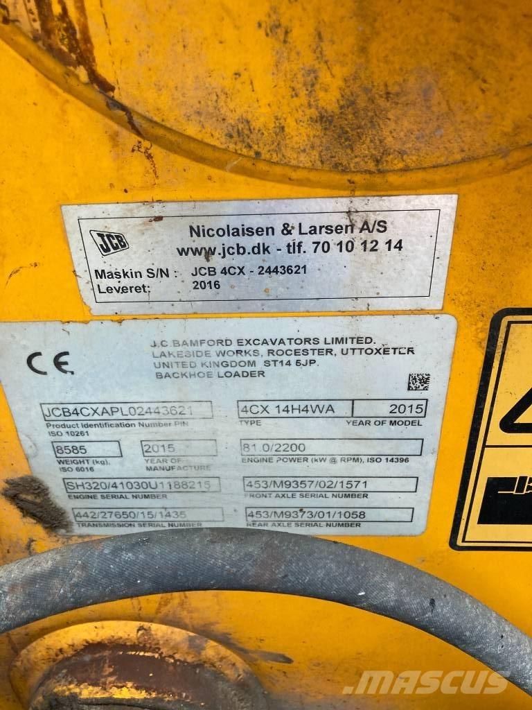 JCB 4 CX Kotrórakodók