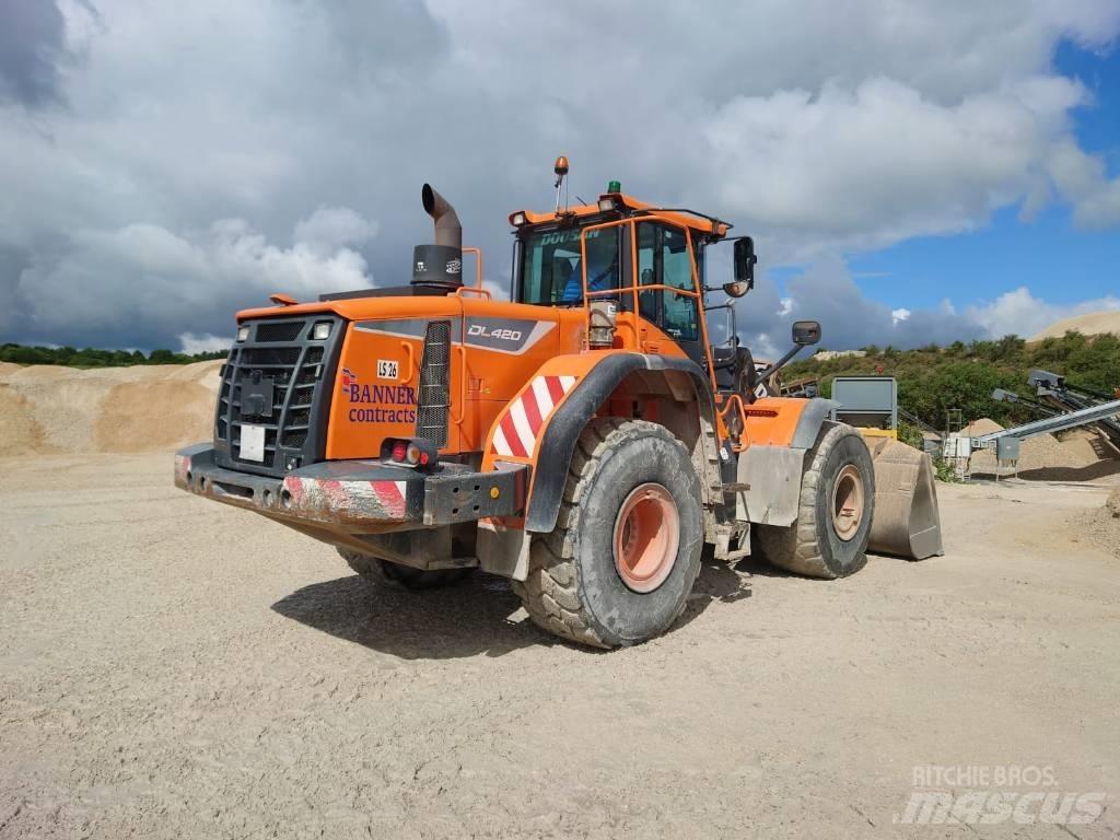 Doosan DL 420-5 Gumikerekes homlokrakodók