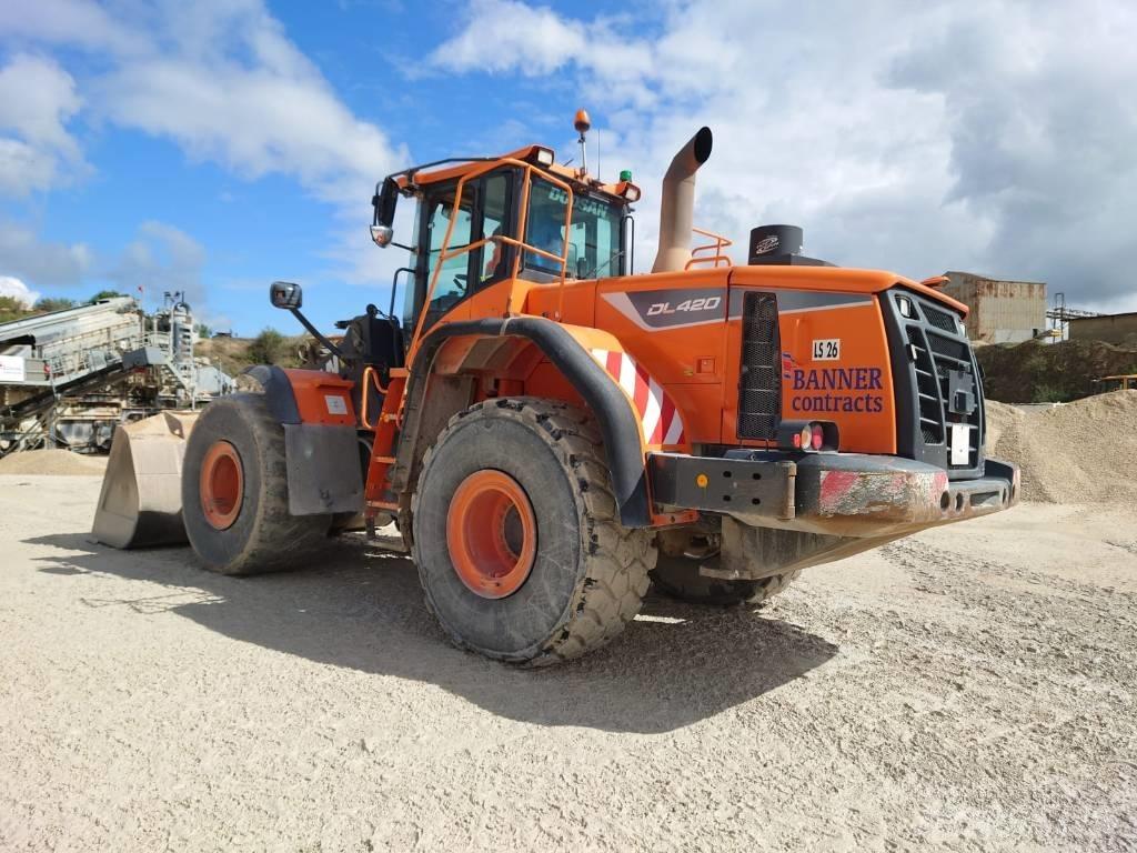 Doosan DL 420-5 Gumikerekes homlokrakodók