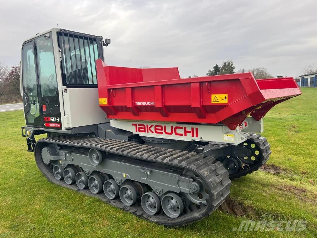 Takeuchi TCR 50 -3 Lánctalpas dömperek