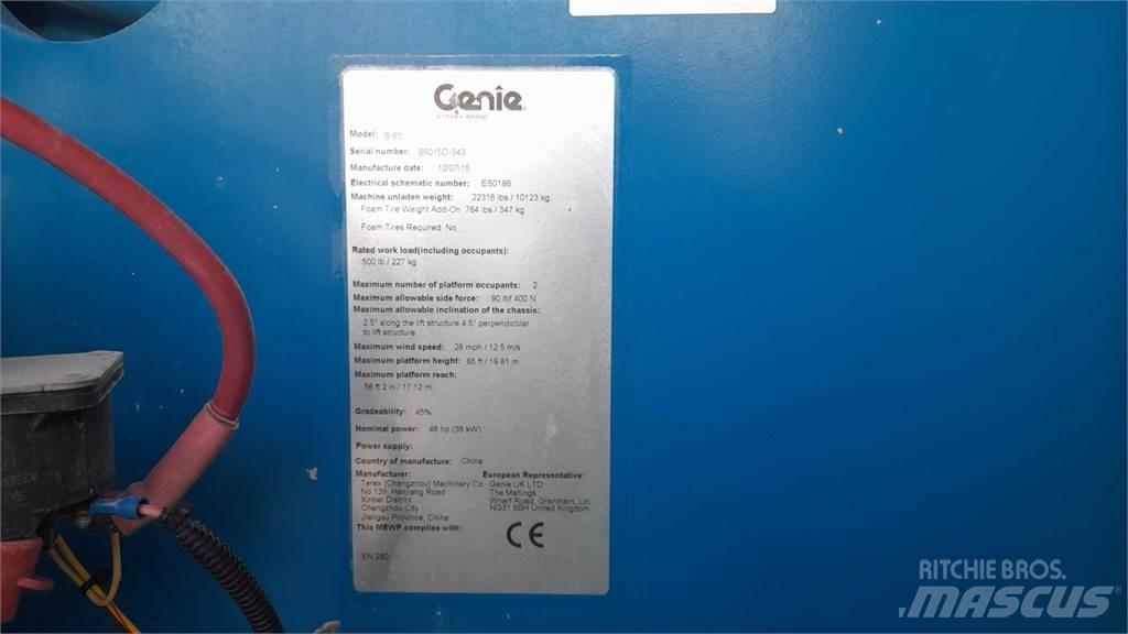 Genie S65 Teleszkópos emelők