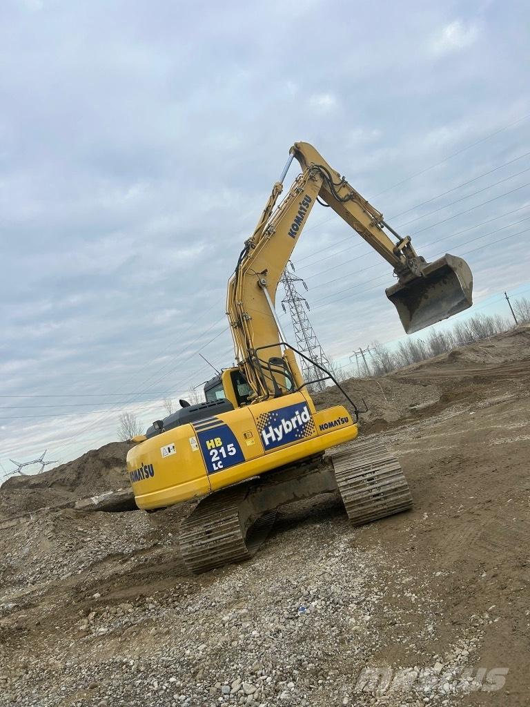 Komatsu HB 215 LC-1 Alváz és felfüggesztés