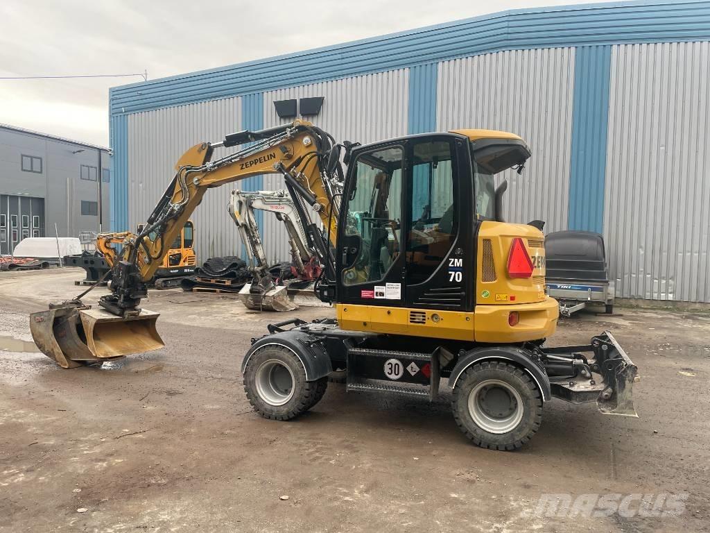 Wacker Neuson EW 65 Gumikerekes kotrók