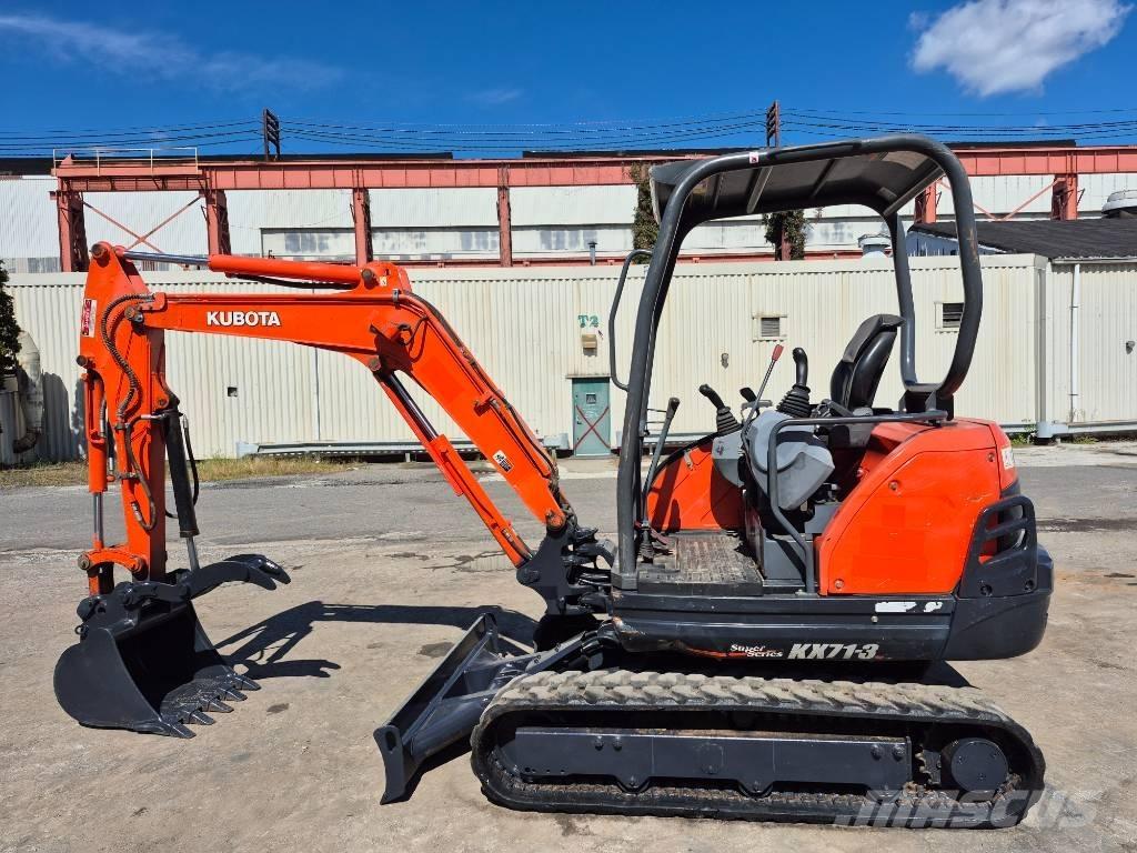 Kubota KX 71-3 Mini kotrók < 7t