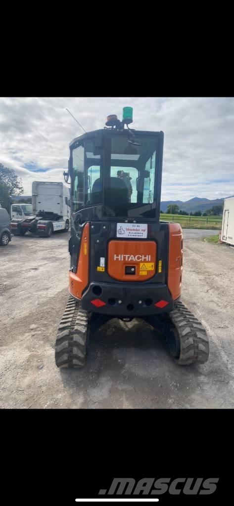  2022 Hitachi 33U-6 Mini kotrók < 7t