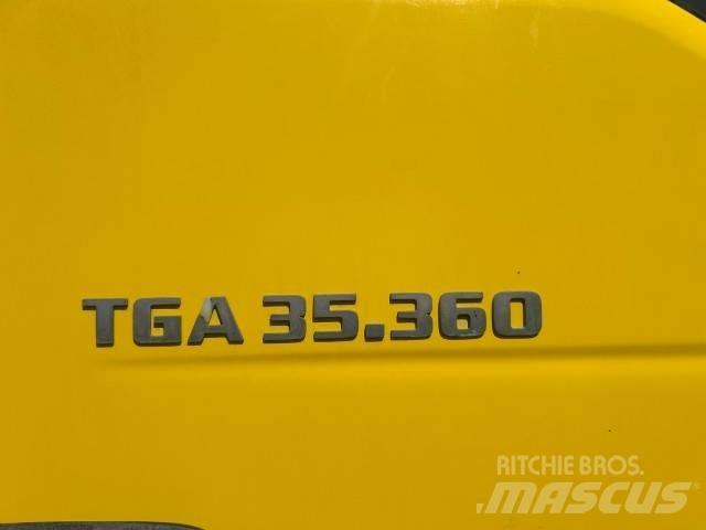 MAN TGA 32.360 8x4 Betonkeverők/Betonpumpák