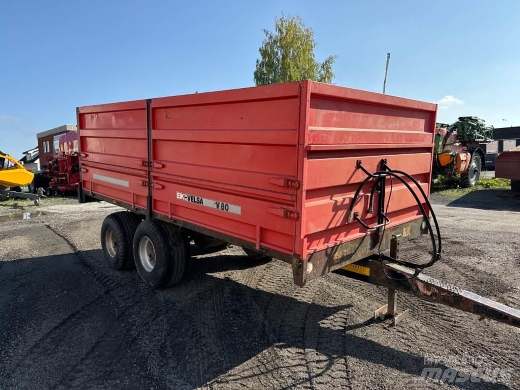 Velsa V80 Gabona átrakó kocsik