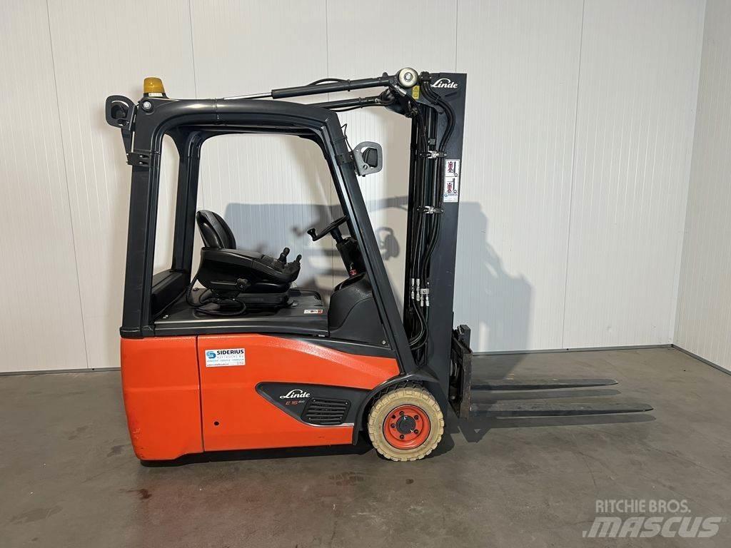 Linde E16-02 Elektromos targoncák