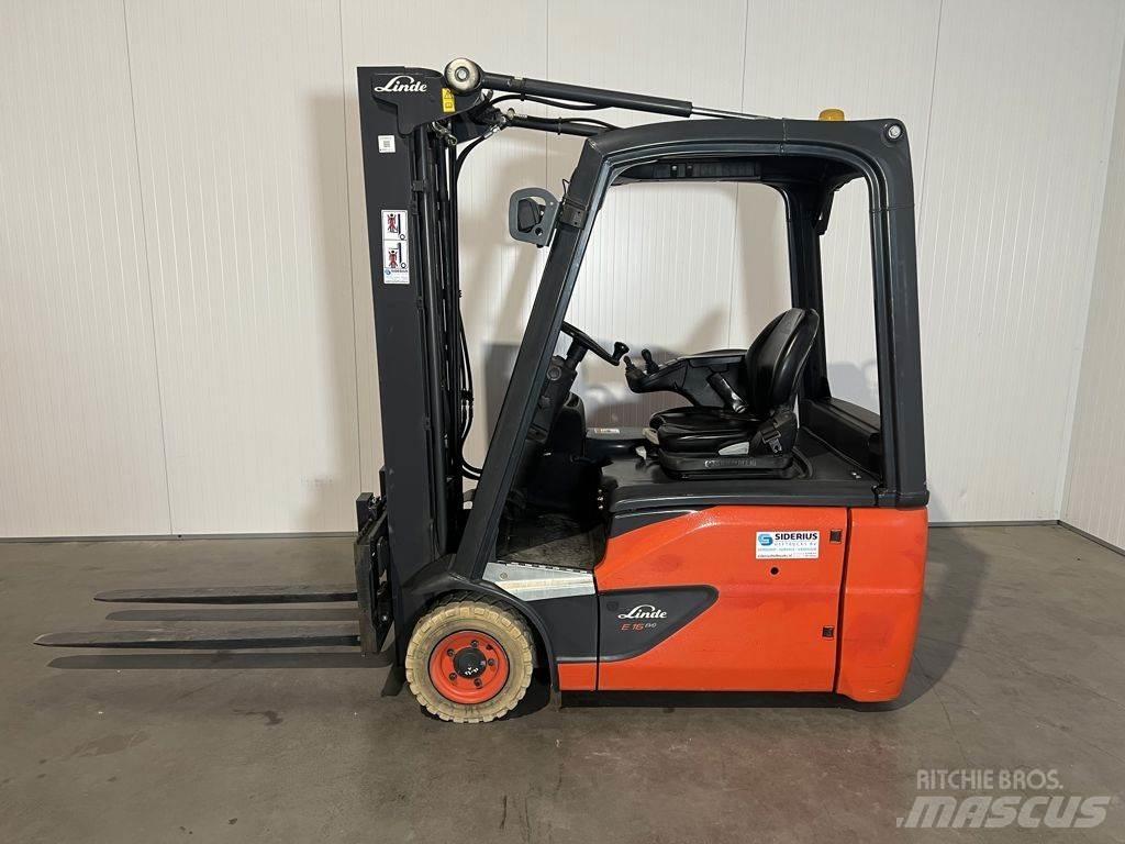 Linde E16-02 Elektromos targoncák