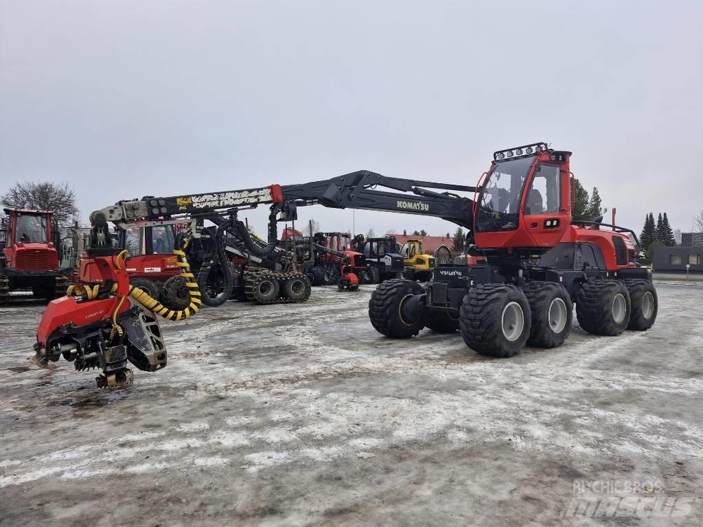 Komatsu 901xc Betakarítók