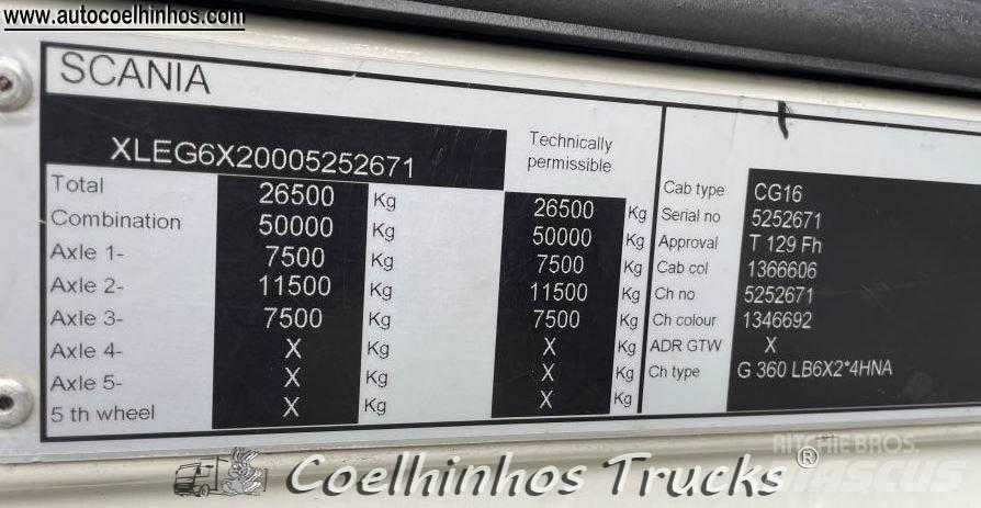 Scania G 360 Fülkés alváz