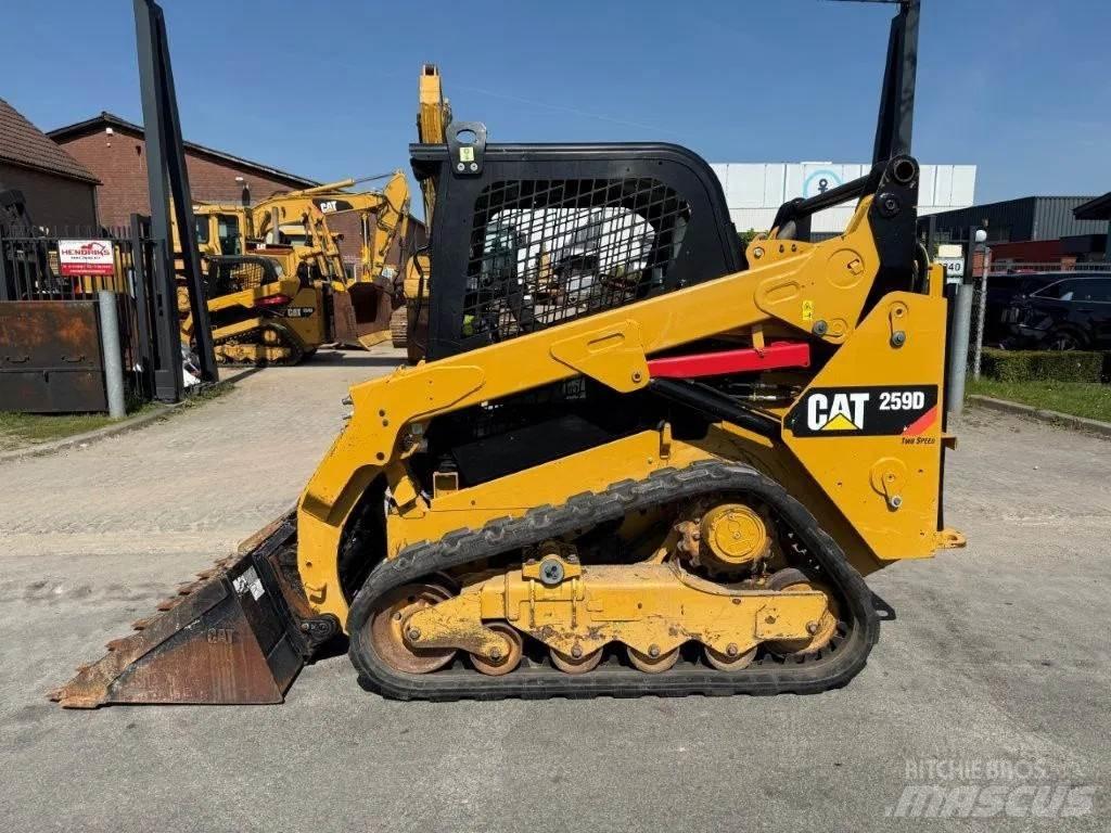 CAT 259D Kompaktrakodók