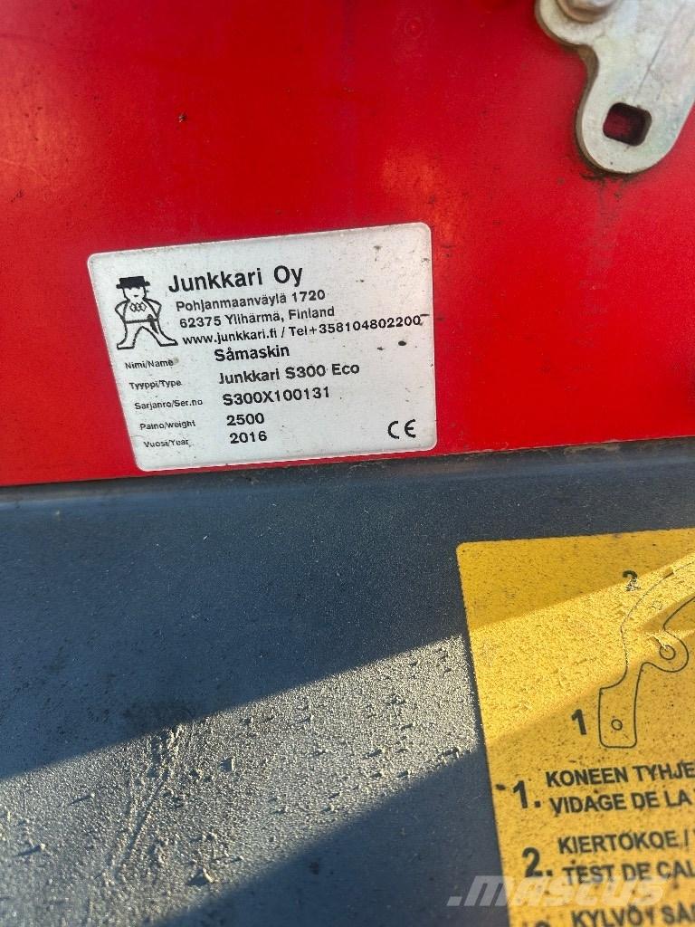 Junkkari S300 Eco Vetőgépek