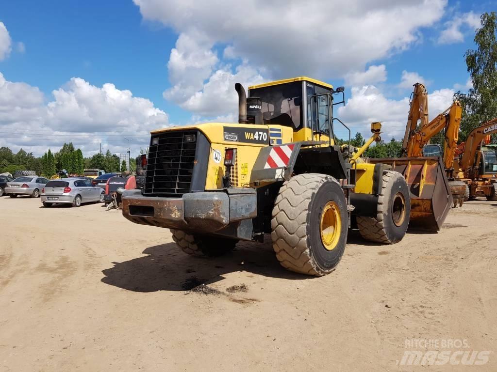 Komatsu WA 470-5H Gumikerekes homlokrakodók