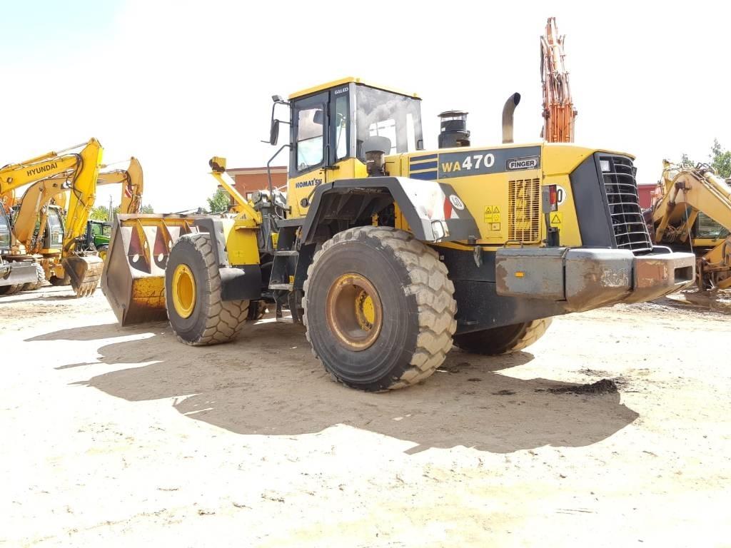 Komatsu WA 470-5H Gumikerekes homlokrakodók