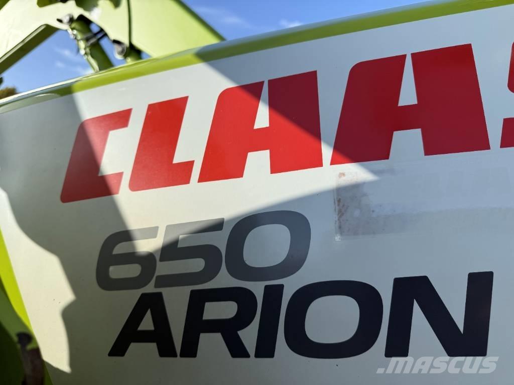 CLAAS Arion 650 Traktorok