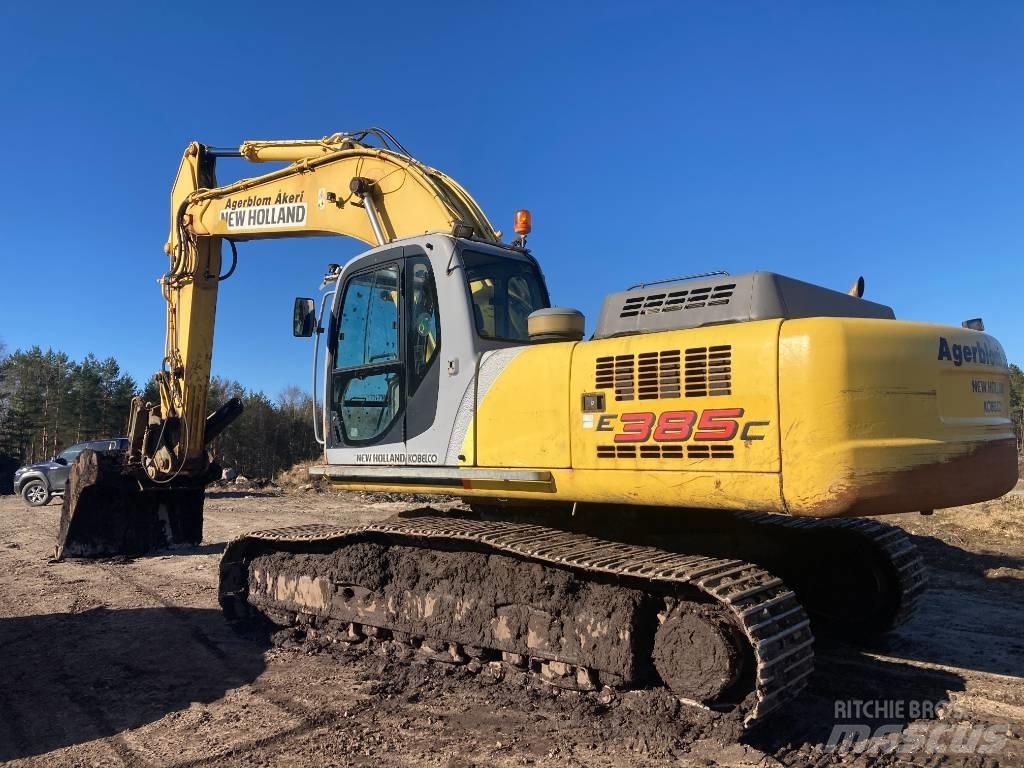 New Holland E 385 Lánctalpas kotrók