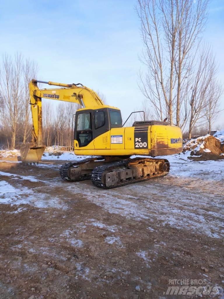 Komatsu pc200-7 Lánctalpas kotrók