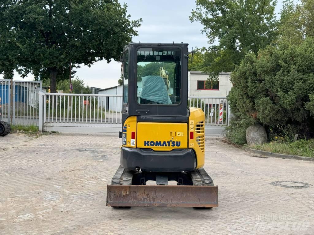 Komatsu PC26MR-3 Mini kotrók < 7t