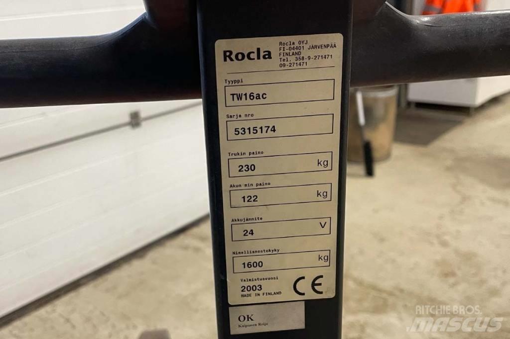 Rocla TW 16 AC Alacsony emelőkocsi