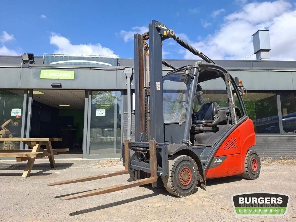 Linde H25T Gázüzemű targoncák