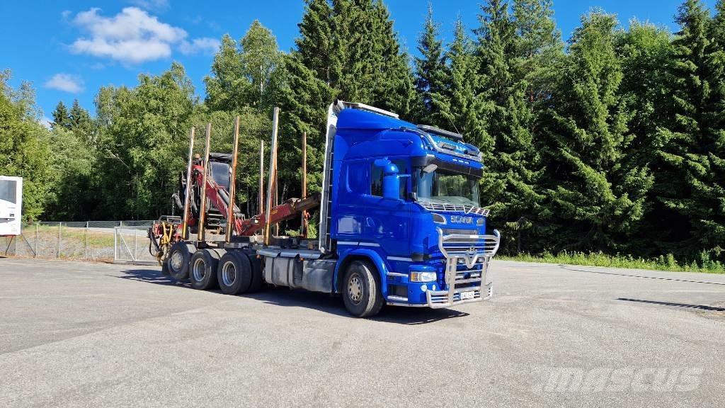 Scania R730 8x4*4 Rönkszállító teherautók