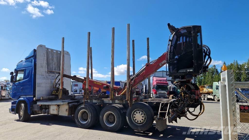 Scania R730 8x4*4 Rönkszállító teherautók