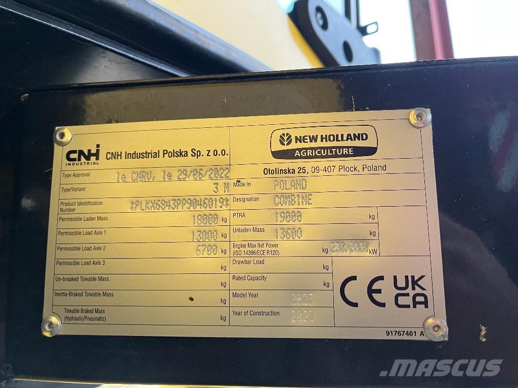New Holland CX6.80 Kombájnok