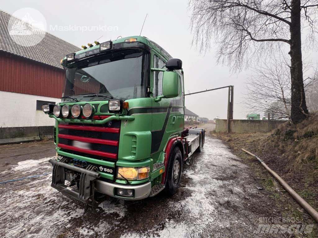 Scania R 164-580 Horgos rakodó teherautók