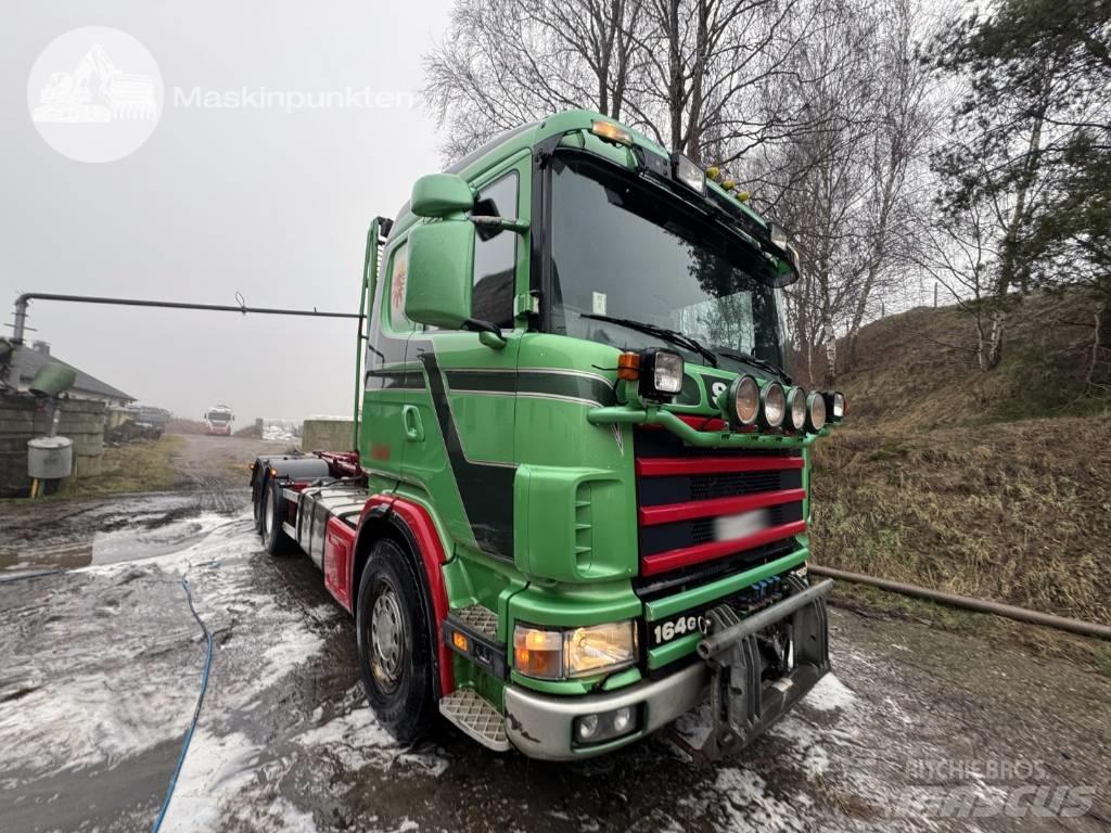 Scania R 164-580 Horgos rakodó teherautók