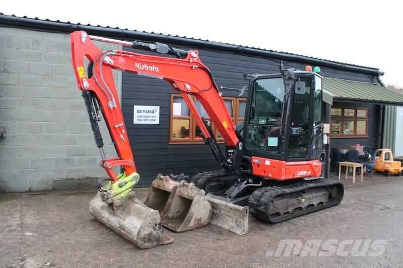Kubota U 56-5 Mini kotrók < 7t
