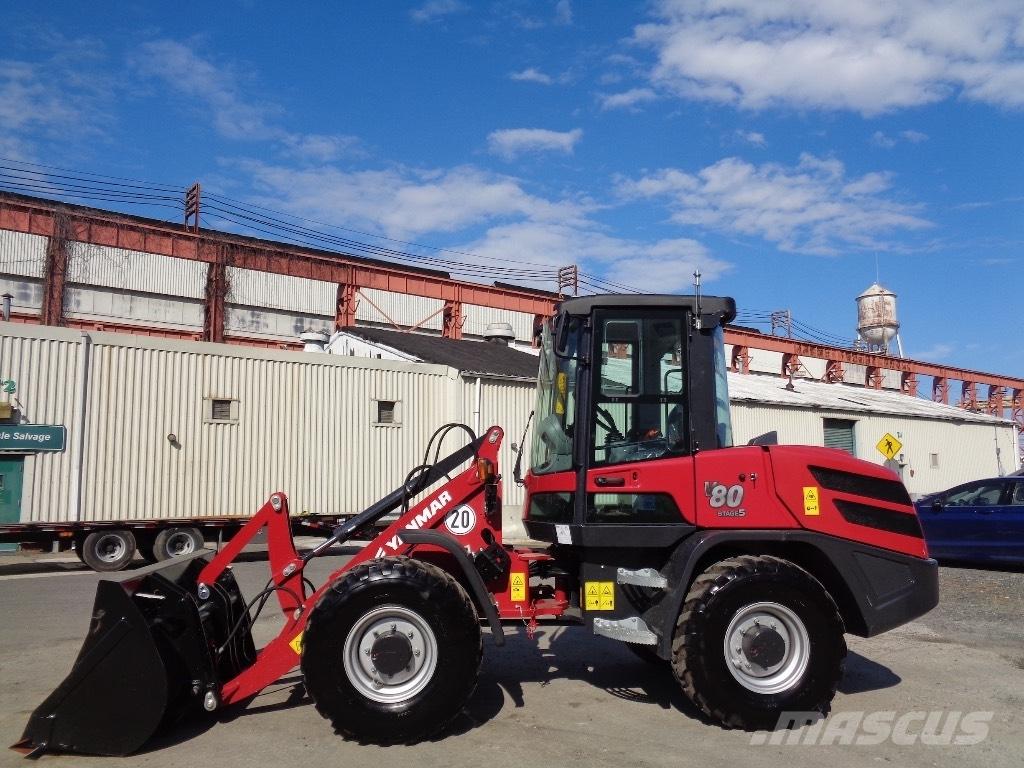 Yanmar V80 Gumikerekes homlokrakodók