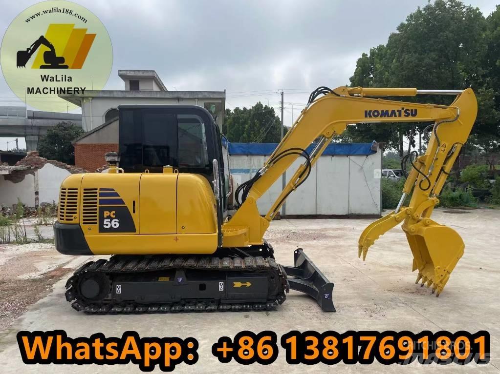 Komatsu PC 56-7 Mini kotrók < 7t