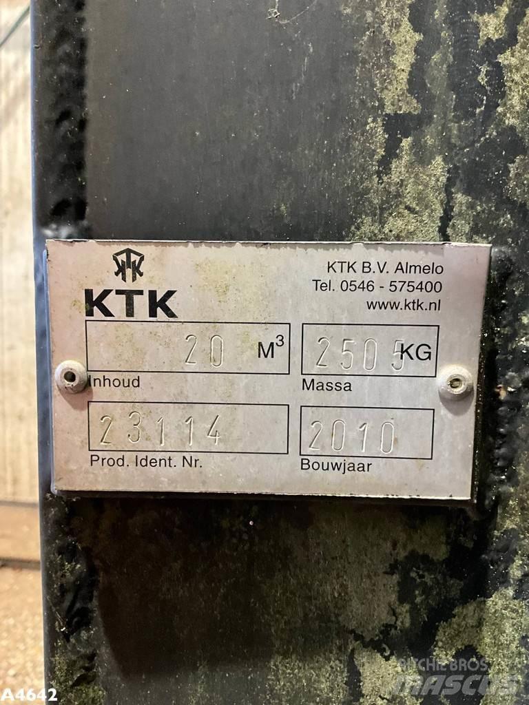  KTK 20m³ container Speciális konténerek