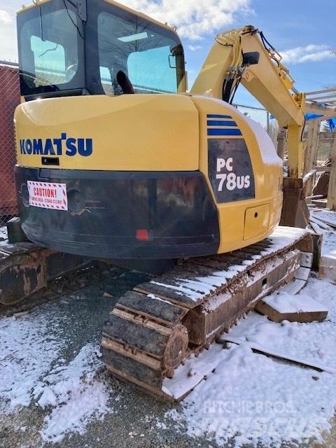 Komatsu PC 78 Lánctalpas kotrók