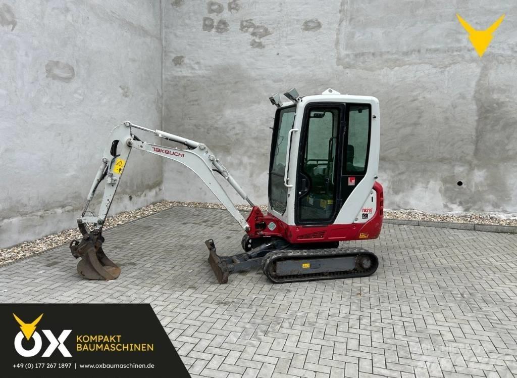 Takeuchi TB 216 Mini kotrók < 7t